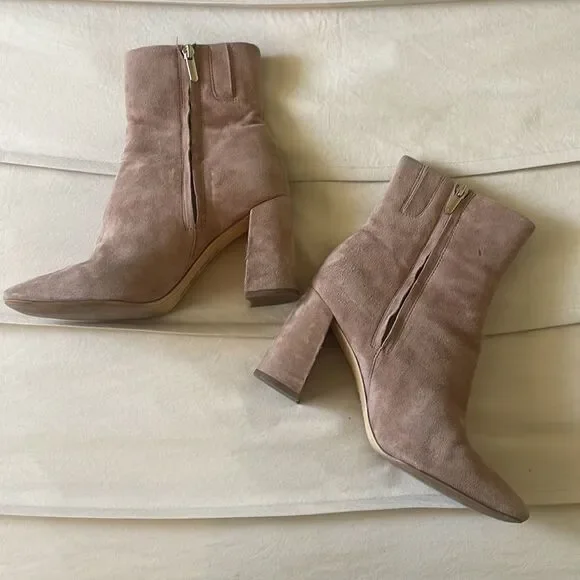 Sam Edelman | Tan Soft Suede Cody Ankle Bootie Size 9.5 - Picture 3 of 8